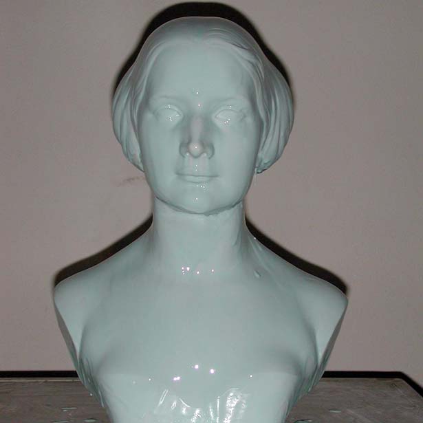 Abfomrung der Originalb&uuml;ste mittels Silikonkautschuck